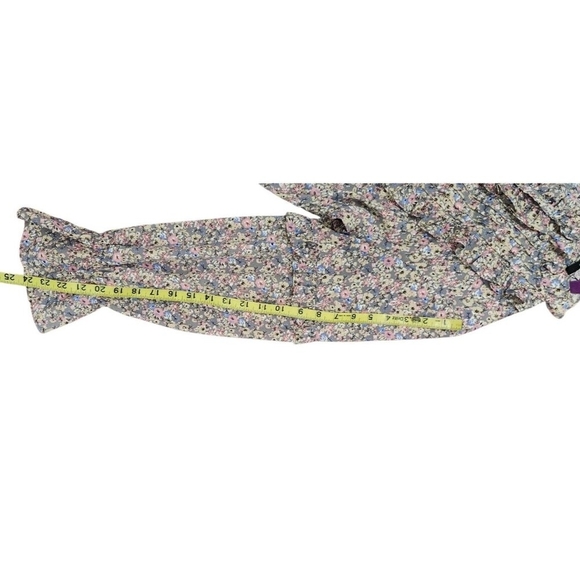 Walter Baker Women's Adriana Long Sleeve Floral Dress Boho style Size  10 - Picture 12 of 12